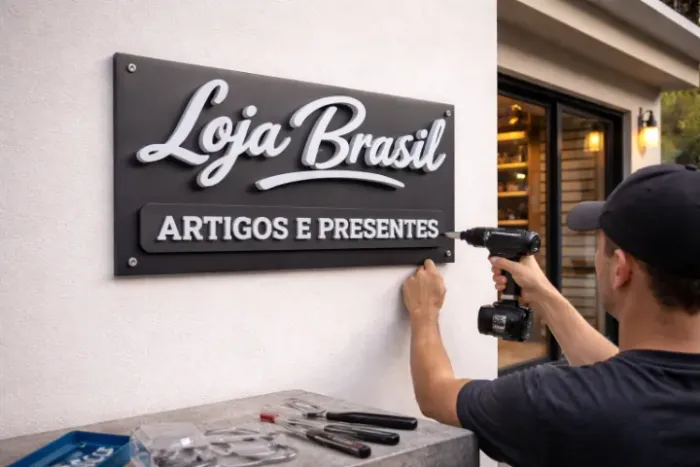 Letreiro Personalizado 3D 
