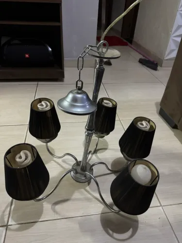 Lustre de 5 lâmpadas