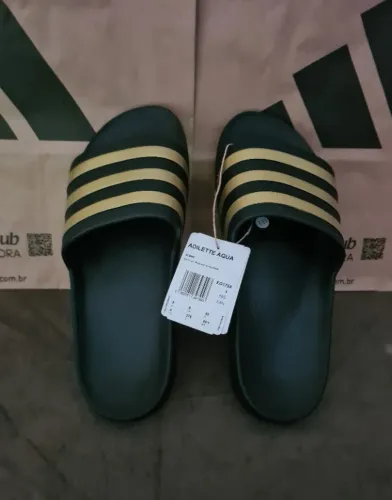 Chinelo Adidas Adilette Aqua dour Tam 38 e 42 ( original / novo)