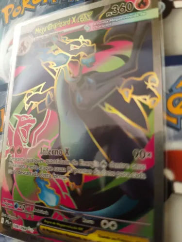 Carta Mega Charizard mega evolução