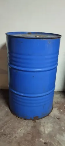 Tambor De Aço 200 Litros Azul - Ideal Para Decoração - R$ 150