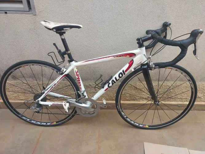 Bike Speed Caloi Sprint 20 (2013) - Rodas Mavic Aksium + Pedal Shimano