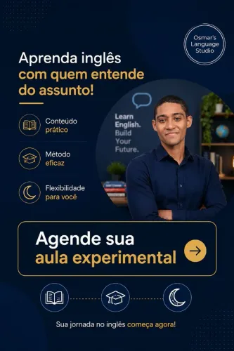 Aulas Particulares de Inglês Online | Individual ou em Dupla