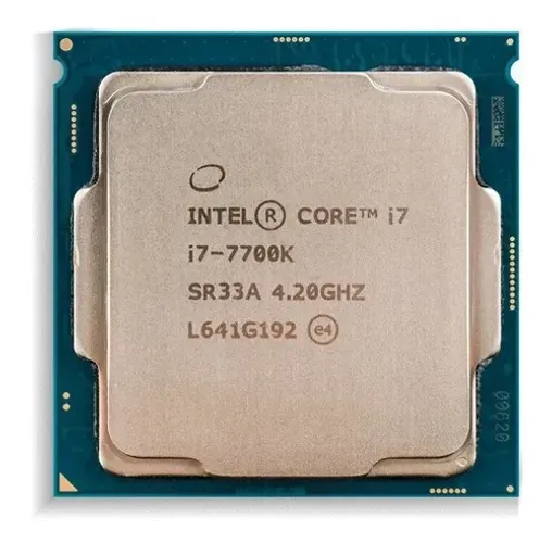 PROCESSADOR INTEL i7 7700K 4.5GHz - ALTO DESEMPENHO 
