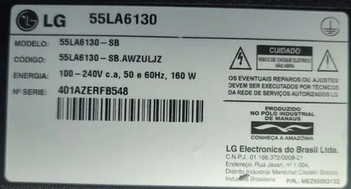 Televisão LG 55LA6130