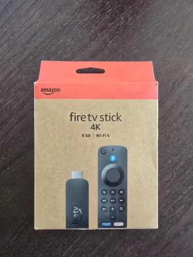 Amazon Fire Stick 4k Wi-fi 6 2 Geração Alexa Por Voz Inteligente C