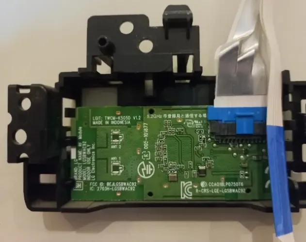 PLACA WIFI TV LG 43LM6300PSB - ACOMPANHA CABO DE CONEXÃO