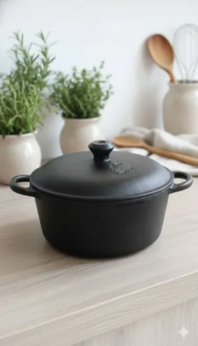 Panela de ferro fundido da vovó