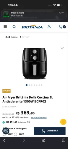 Fritadeira elétrica