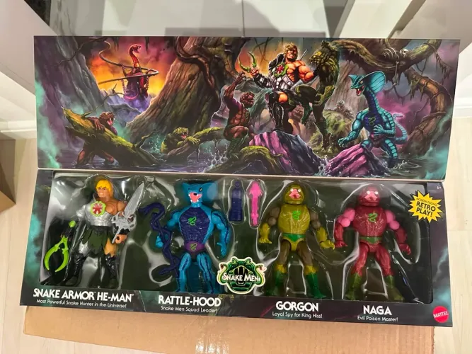 Snake invasion pack he man