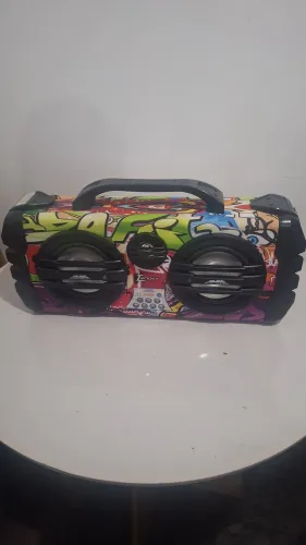 Caixa de Som Bluetooth Lenoxx CA 445 Portátil - Amplificada 250W USB