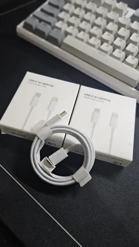 Cabo iPhone Lightning Carregamento Rápido (Novo)