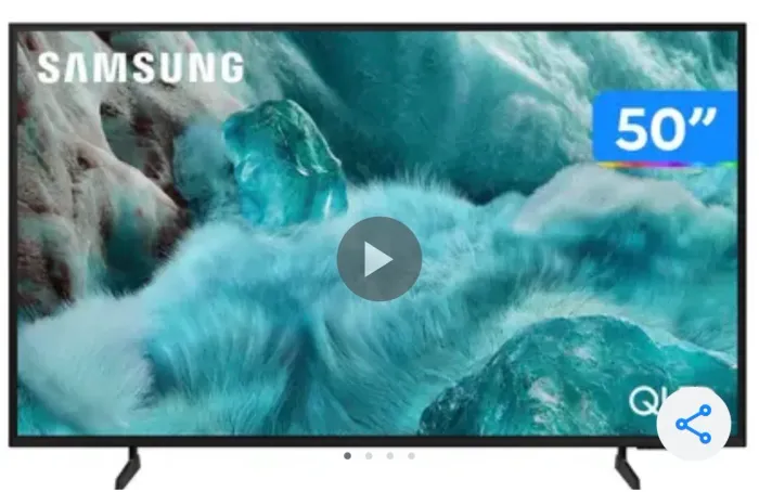 Smart tv sansung 50 polegadas seminovas