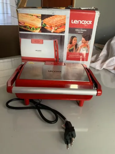 Sanduicheira Grelha Grill lenoxx