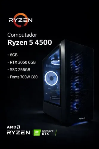 Computador Ryzen 5 4500