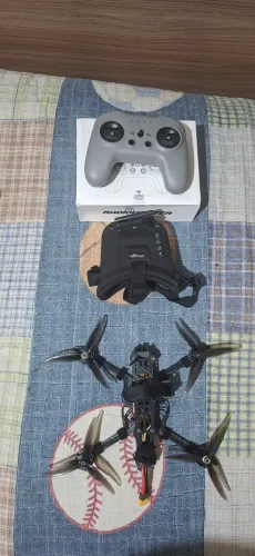 Kit fpv drone 5"+Radio+Óculos fpv