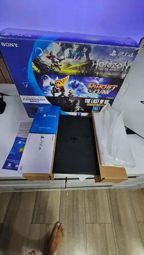 Ps4 slim 1 tb lacre original zero top