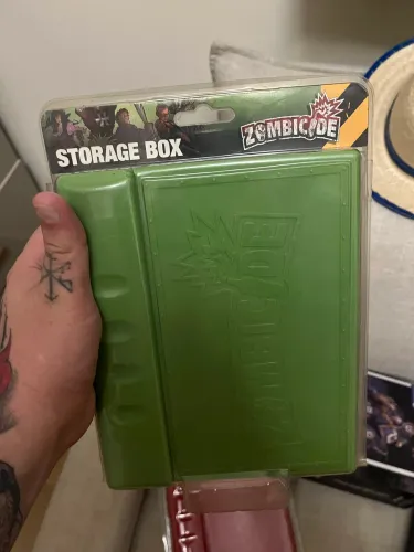 Zombicide caixa de armazenamento verde nova lacrada