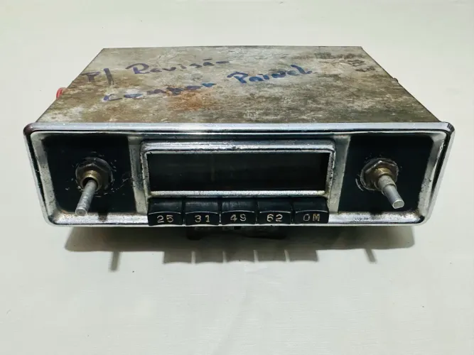 Antigo rádio Am/fm Mecca (restauração ou compor painel) veículos antigos