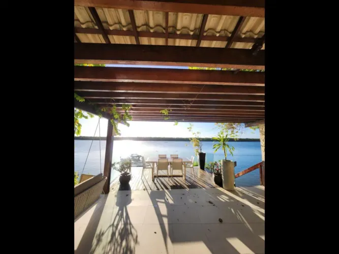 Casa maravilhosa na orla pôr do sol!!