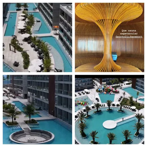 Alugo 2 diárias Resort Porto Life 2 pe na areia 5 Estrelas Muro Alto 09 e 10/06