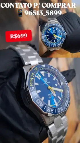 Relógio TAG HEUER AQUARECER AUTOMÁTICO _ MATCH TIMER