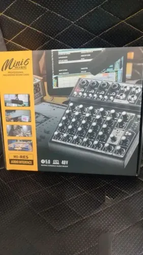 Mesa Interface de Audio Debra 6 canais OTG