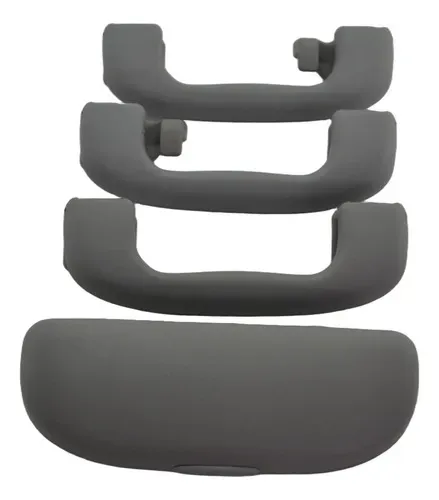 Kit 3 Puxador Pqp Alça Teto Porta Oculos Tracker 2018 Origin Cinza