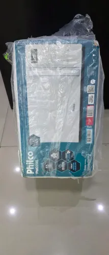 Micro-ondas Philco 20L Branco Pintura Limpa Fácil PMO23B