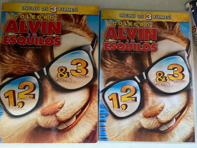 DVD Coleção Alvin e os Esquilos 