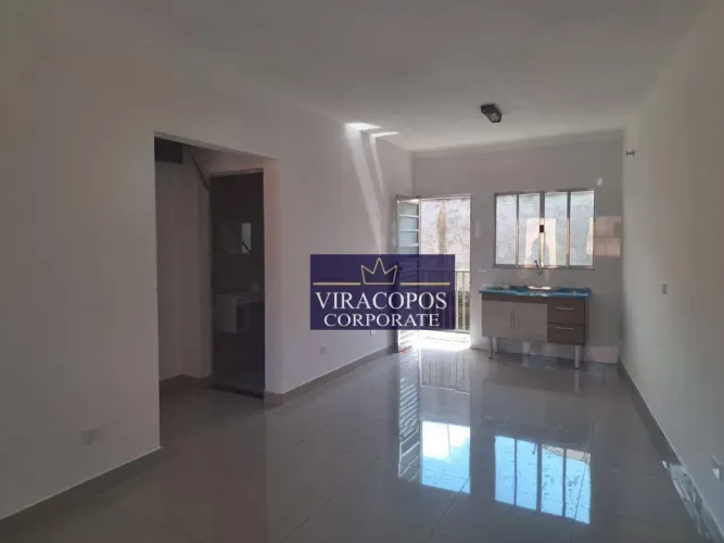 Casa com 2 dormitórios para alugar, 60 m² por R$ 2.309,73/mês - Jardim Boa Esperança - Cam