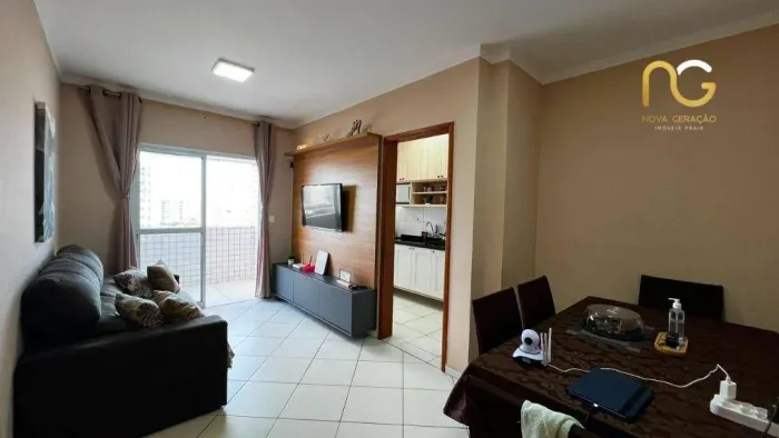 Apartamento com 2 dormitórios à venda, 65 m² por R$ 455.000,00 - Vila Guilhermina - Praia