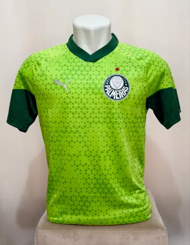 Camisa Treino Palmeiras Puma 24/25 - Verde Limão - M