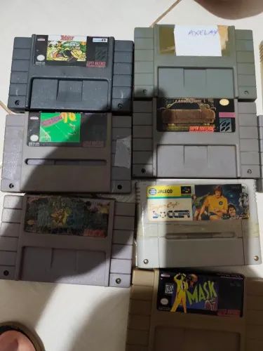 Cartuchos, fitas para Super Nintendo