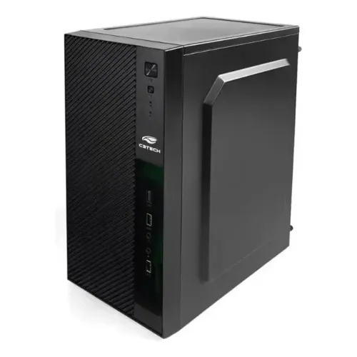 Gabinete Office Micro-atx Mt-31bk S/ Fonte -Monte Seu Pc Aqui -Loja Coimbra Computadores
