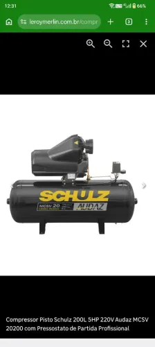 Compressor Schulz Audaz 200L