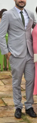 Terno Masculino 52 CINZA