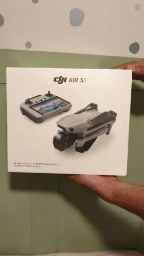 LACRADO Drone Dji Air 3s Fly More Combo Dji RC 2 (com tela) + brinde