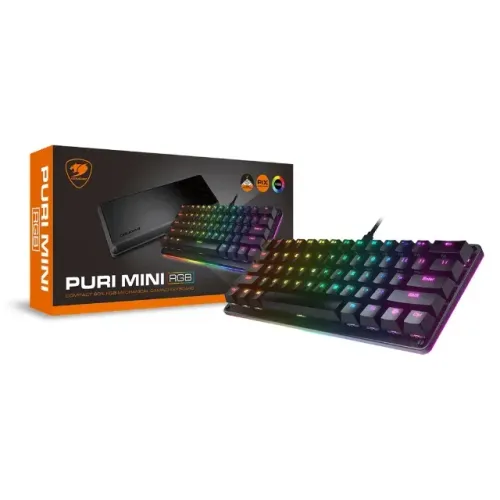 Teclado Gamer Cougar Puri Mini RGB