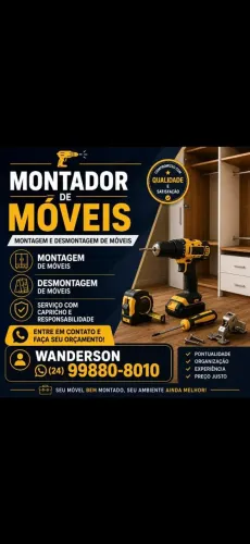 Montagem e desmontagem de móveis