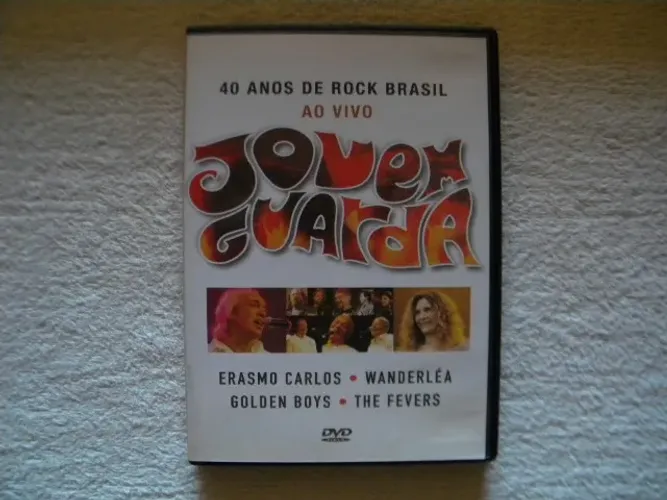 Dvd Jovem Guarda 40 Anos de Rock Brasil (Original).