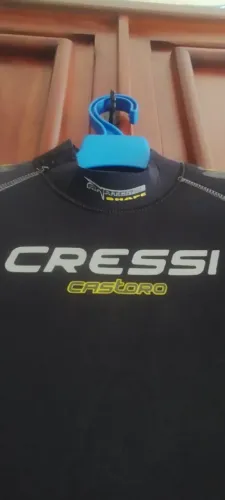 Roupa mergulho Cressi Castoro Tam G nova + luva, capuz, snorkel, bota, cinto, calça tacte