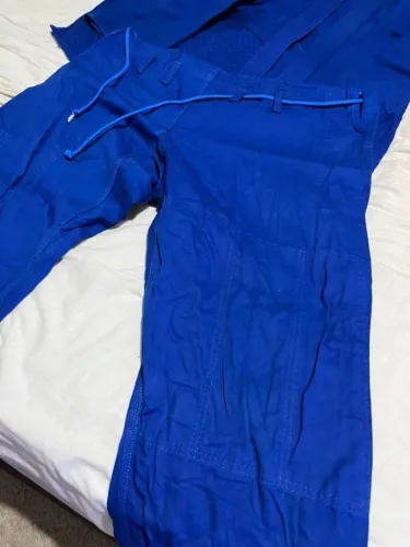 Kimono Judo Bronze Adulto Azul