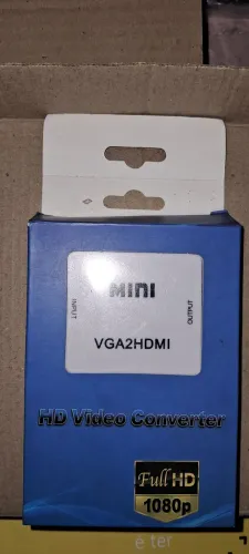 Conversor VGA2HDMI MINI HD Video Converter Full HD 1080p