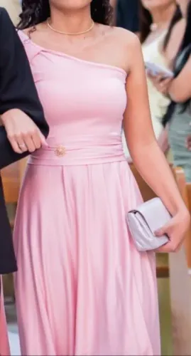 Vestido de madrinha/festa rosé