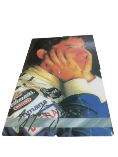 Cartões Telefônicos Ayrton Senna - Edição Limitada Internacional (Série 6035 a 6038)