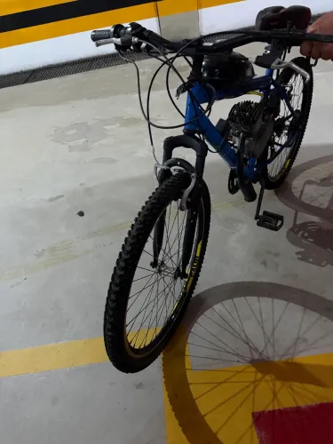 Bicicleta a Gasolina combustão