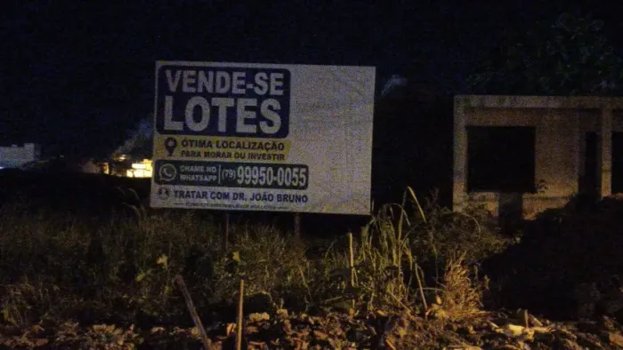 Terrenos no Centro de São Domingos/SE a partir de R$ 18.000