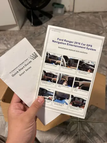 Kit multimídia original Ford Ranger 2016