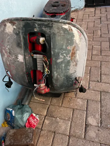 Vespa desmontada